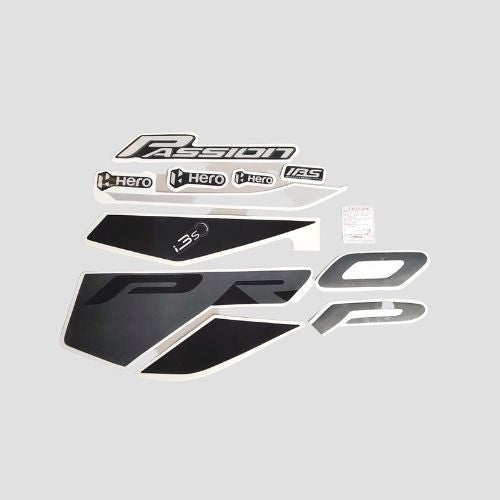 Stckr Set Passion Pro BS6 Blk
