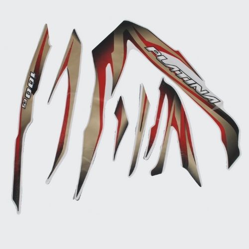 Stckr Set Platina 100 [ES] [blk Tank-red]