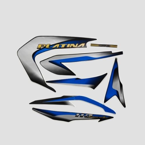 Stckr Set Platina 110 Comfortec [2019] Blk/Blue