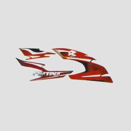 Stckr Set Platina [red Tank-red]
