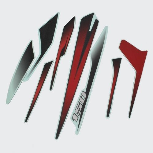Stckr Set Pulsar 150 UG6 [blk Tank-red]