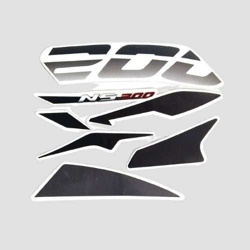Stckr Set Pulsar 200NS UG7 Blk Tank