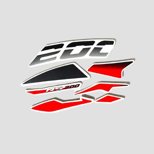 Stckr Set Pulsar 200NS UG7 Red Tank