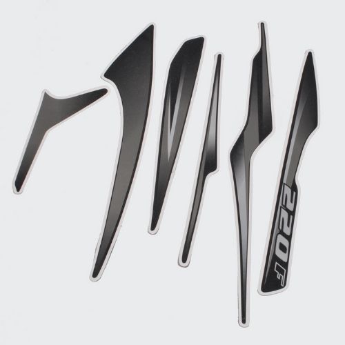 Stckr Set Pulsar 220F UG6 [blk Tank-chrome]