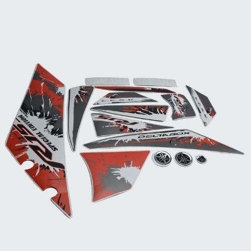 Stckr Set R15 V2 Spl Edition Red for Yamaha — motorcycle spare part Kenya