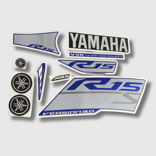 Stckr Set R15S V3 ABS Vva Blue Tank