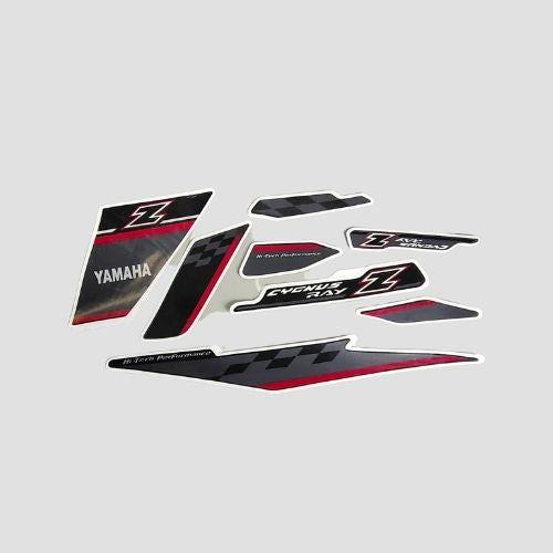 Stckr Set Ray Z T1 Blk Shield