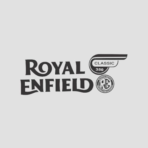 Stckr Set Royal Enfield Redditch [grey Tank]