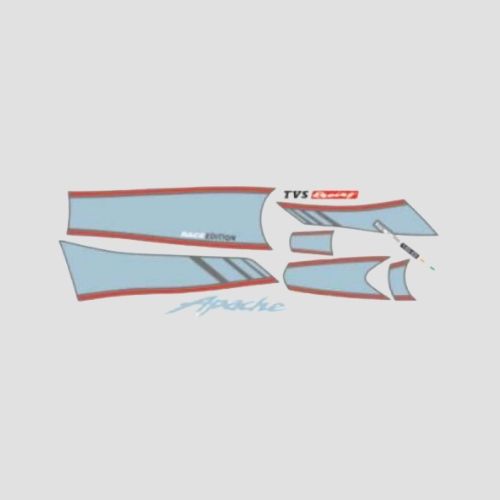 Stckr Set RTR160 Race Edition [2018] Grey Tank
