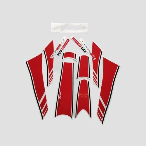 Stckr Set RTR160 Race Edition [2018] Whi Tank