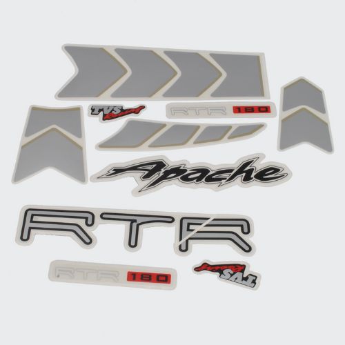 Stckr Set RTR180 [whi Tank]