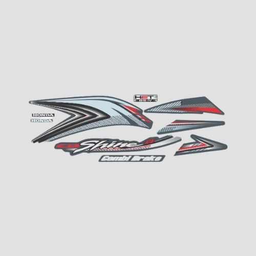 Stckr Set Shine BS4 [rebel Red Tank]