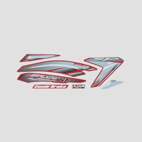 Stckr Set Shine SP T2 [red Tank]