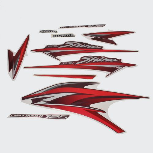 Stckr Set Shine T4 [red Tank-red]