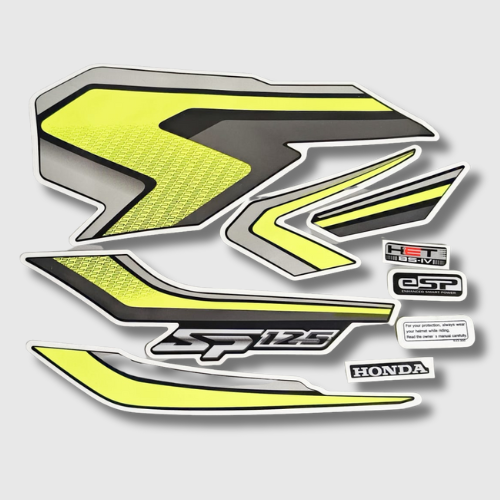 Stckr Set SP125 T3 E20 Pearl Blue