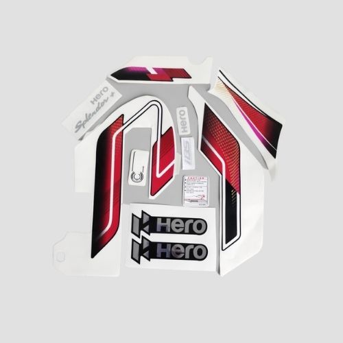 Stckr Set Splendor BS6 Limited Edition Br Red