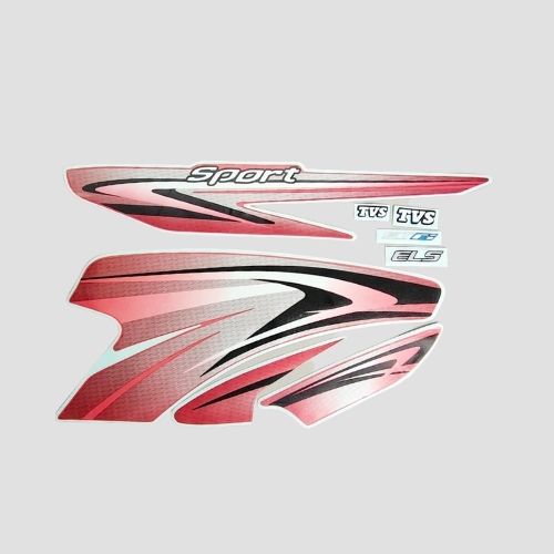 Stckr Set Sport BS6 Volcano Red