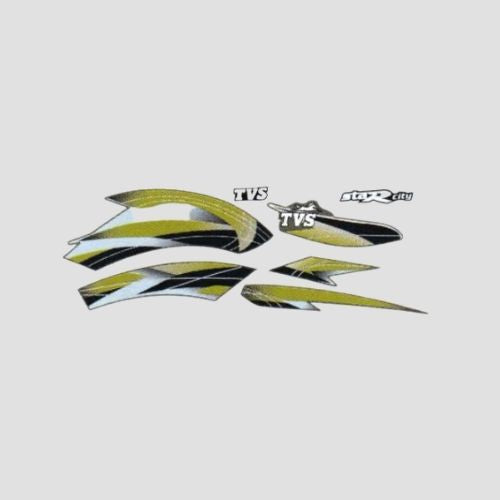 Stckr Set Star City N/M [grey Tank-grn]