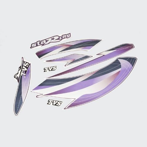 Stckr Set Star City N/M [prpl Tank-prpl]