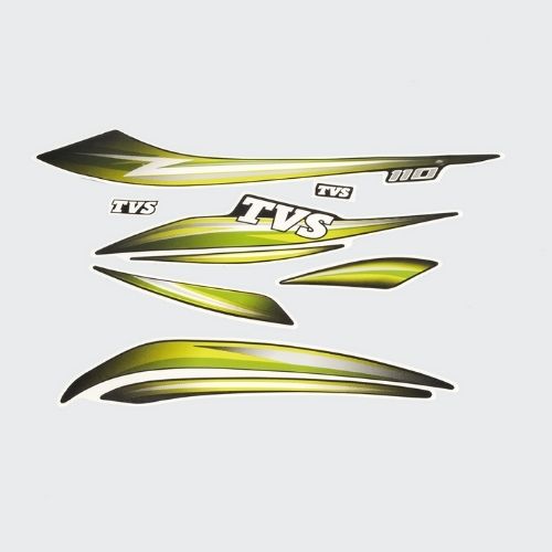 Stckr Set Star City Plus [blk Tank-grn]