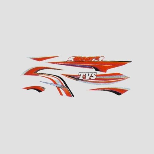 Stckr Set Star Sport T3 [blk Tank-red]