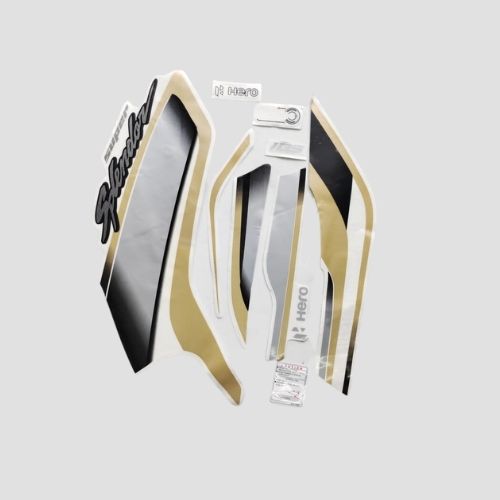 Stckr Set Super Splendor BS6 2020 Blk Tank
