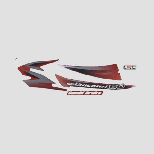 Stckr Set Unicorn 160 [Red-red]