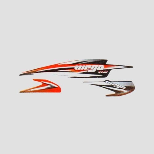 Stckr Set Wego T3 [Blk-red]