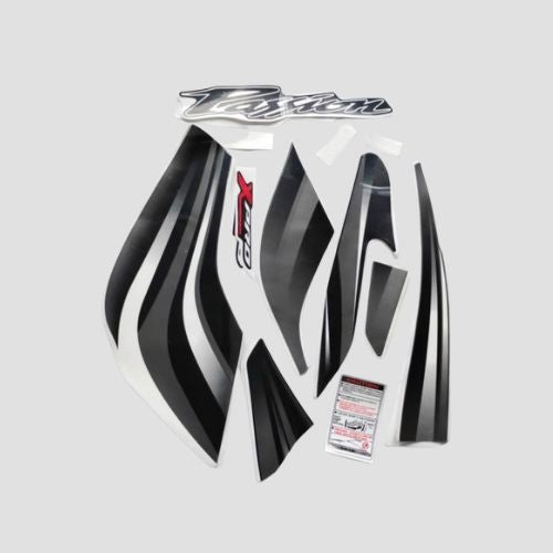 Stckr Set Xpro 110 2019 Blk/Grey