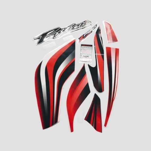 Stckr Set Xpro 110 2019 Blk/Red