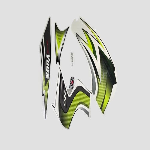 Stckr Set Yuga 2018 Blk/Yel