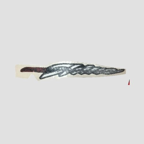 Stckr Tail Panel Shine T5 [slvr/Whi Shield] for Honda — motorcycle spare part Kenya