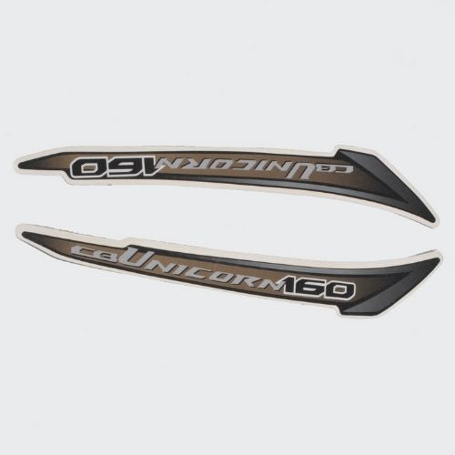 Stckr Tail Panel Unicorn 160 [Blk-gold]