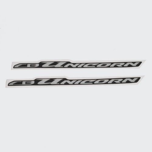 Stckr Tail Panel Unicorn [Blk-slvr]