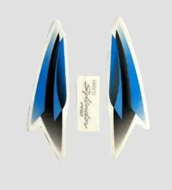 Sticker H L Firing Hero Splendor Pro T3 [silver Tank-blue]