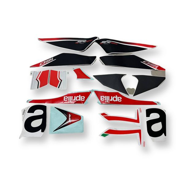 Sticker Kit Black Red