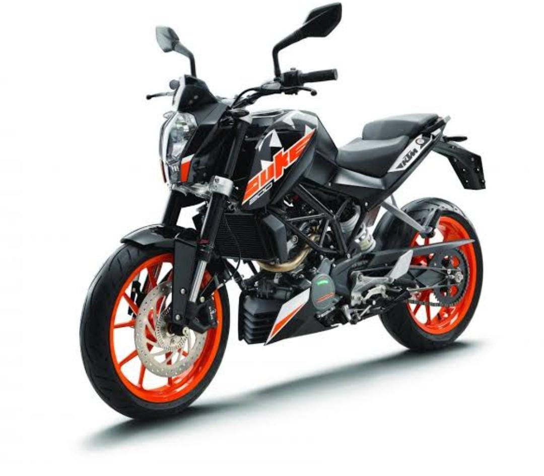 Sticker Kit for KTM Duke 200 — motorcycle spare part Kenya