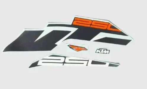Sticker Kit for KTM Duke 250 — motorcycle spare part Kenya