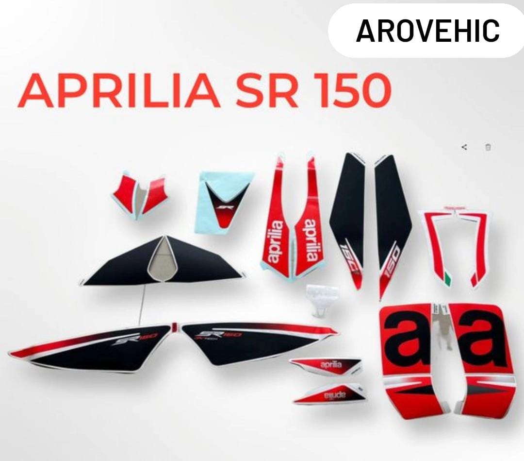 Sticker Kit Red Black