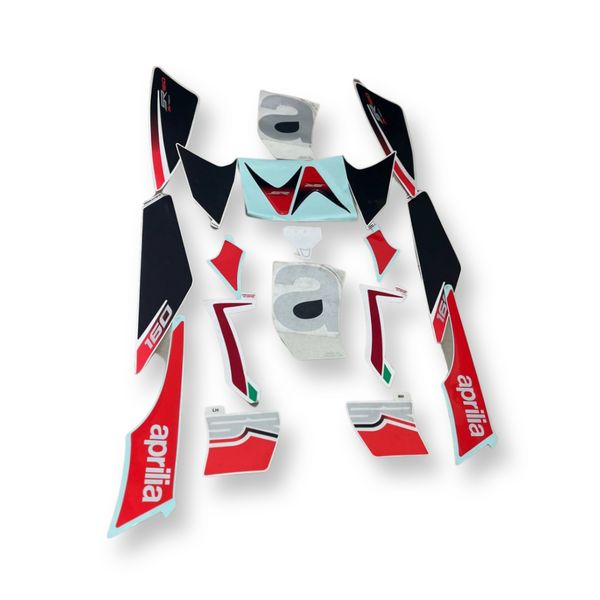 Sticker Kit Red Black