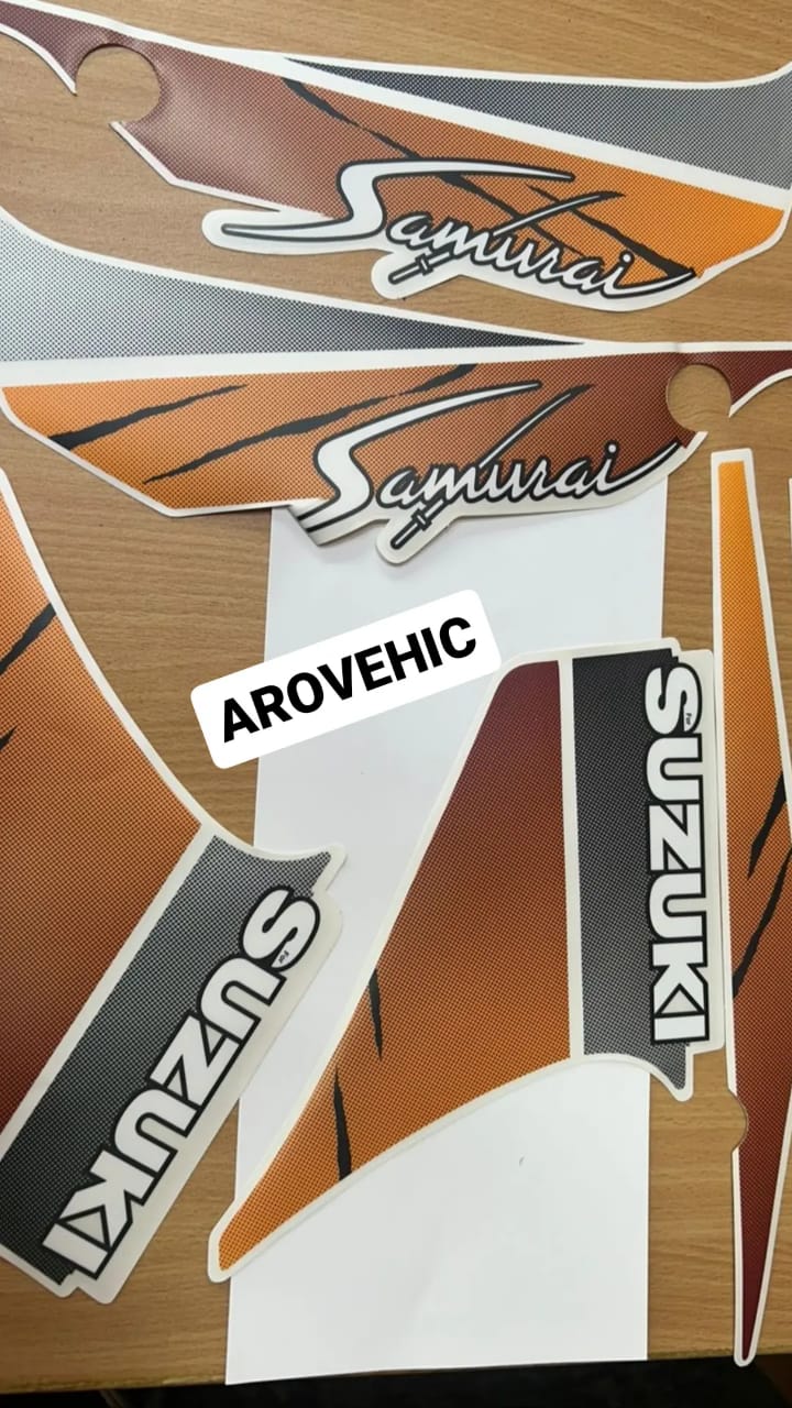 Sticker Kit for Suzuki Samurai — motorcycle spare part Kenya