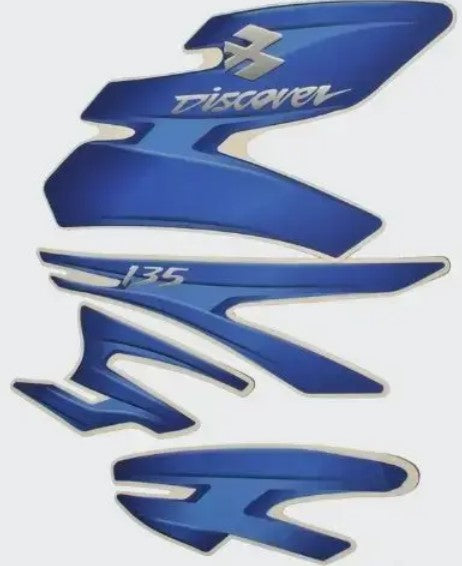 Sticker Set for Bajaj Discover 135 — motorcycle spare part Kenya