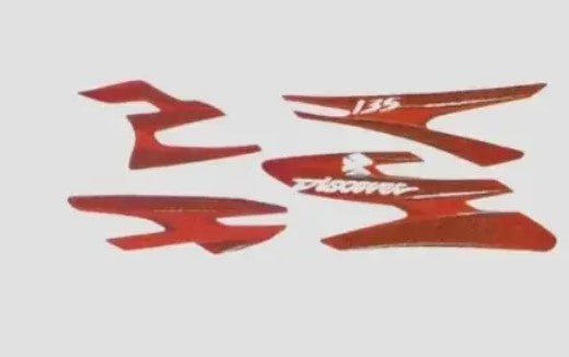 Sticker Set for Bajaj Discover 135 — motorcycle spare part Kenya