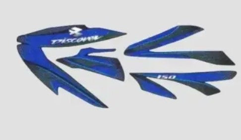 Sticker Set for Bajaj Discover 150 — motorcycle spare part Kenya