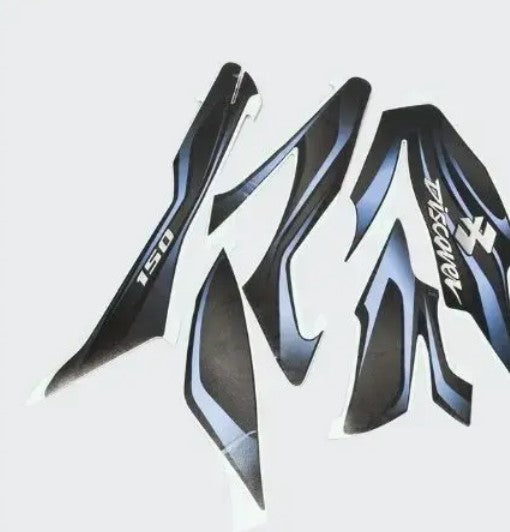 Sticker Set for Bajaj Discover 150 — motorcycle spare part Kenya