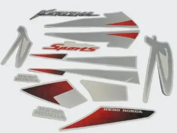 Sticker Set for Hero Karizma R — motorcycle spare part Kenya