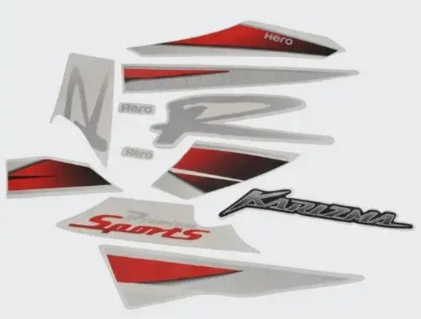 Sticker Set Hero Karizma R N/M [black Tank]