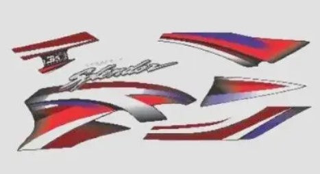Sticker Set for Hero Super Splendor — motorcycle spare part Kenya
