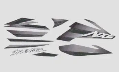 Sticker Set Splendor NXG T4 [black Tank-grey]