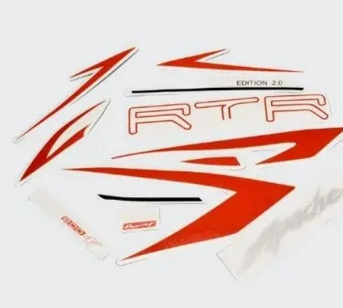 Sticker Set for TVS Apache RTR 200 4V — motorcycle spare part Kenya